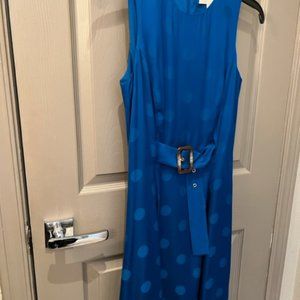 Ted Baker London Royal Blue Sleeveless Dress